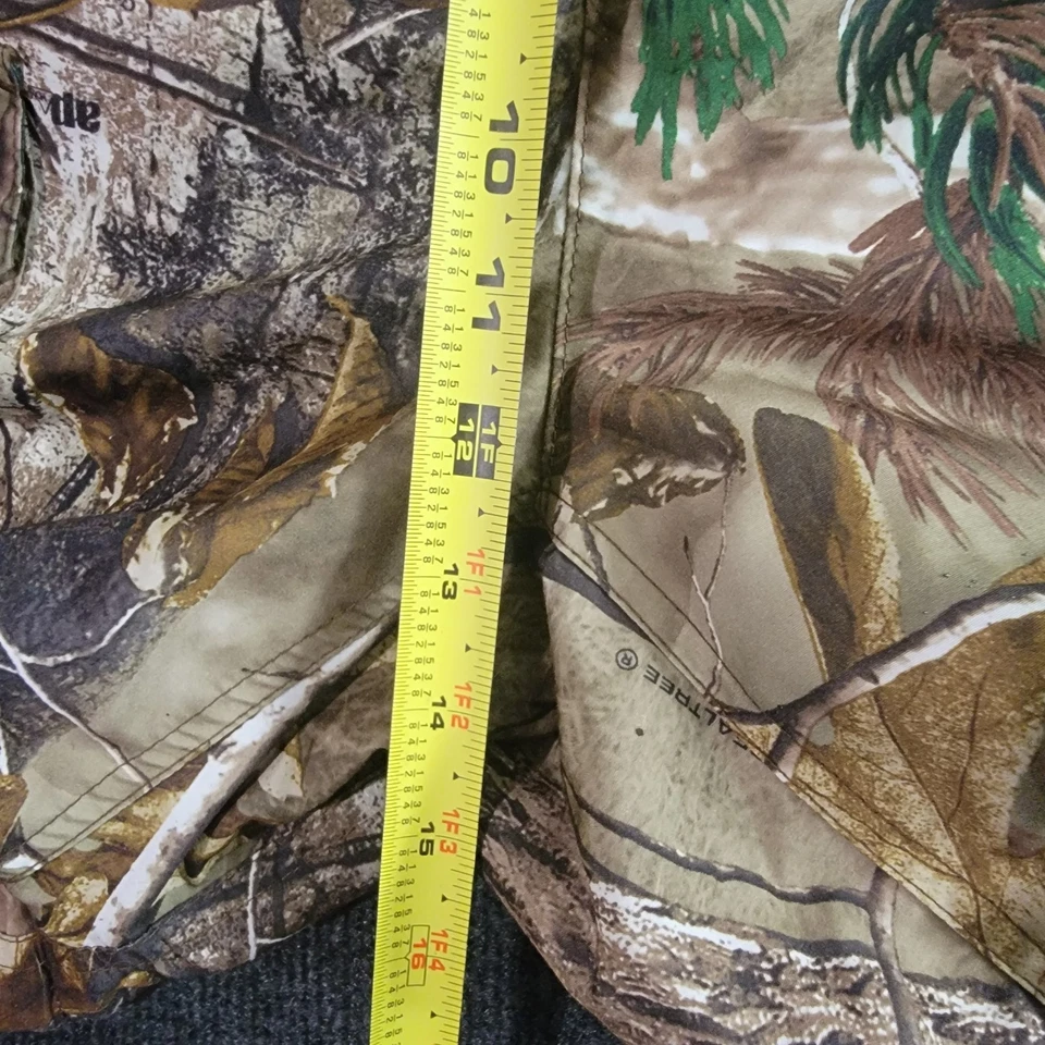 Russell Outdoors Treklite Convertible Camo Pants XL XLG Zip Off Shorts With Belt - Image 4 of 4
