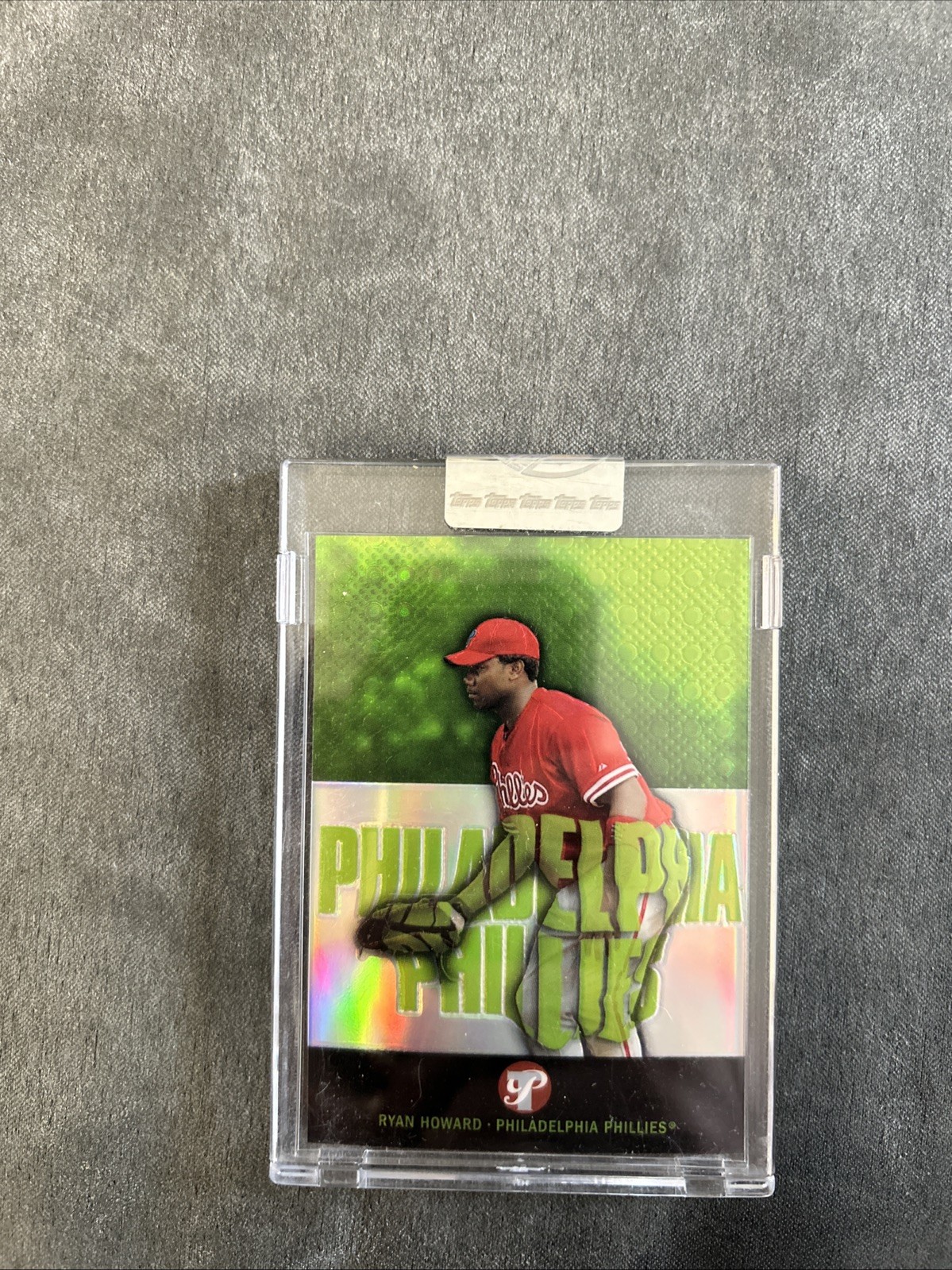 2003 Topps Pristine Ryan Howard #189 Uncirculated Refractor /499 Rookie RC