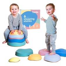 Stepping Stones for Toddlers 6pcs Durable Non-Slip Encourage Toddler Balance