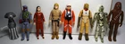 8 Vintage 1977-80 Star Wars Figures Loose EXC-NM Boba Fett C3PO Luke Leia Bossk