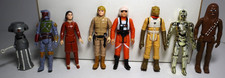 8 Vintage 1977-80 Star Wars Figures Loose EXC-NM Boba Fett C3PO Luke Leia Bossk