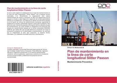 Plan de mantenimiento en la línea de corte longitudinal Slitter Paxson Dimara N.