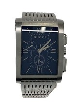 GUCCI G-Metropolitana Watch 8600M Rectangular Blue Dial Date  display picture 2