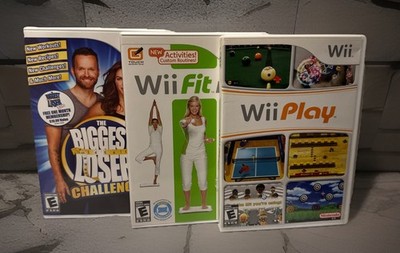 Nintendo Wii Games Wii Play Wii Fit Plus Biggest Loser Tested