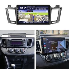 4+64GB Für Toyota RAV4 2013-2018 Autoradio CarPlay Android 15.0 RDS DSP WLAN