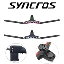 -17 Degrees Syncros MTB Integrated Handlebar Carbon Fiber One-shaped Riser Bar
