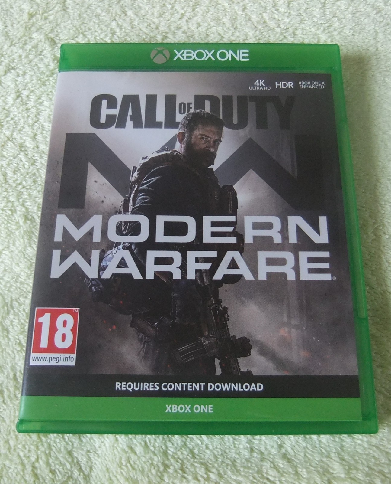 CALL OF DUTY MODERN WARFARE MICROSOFT XBOX ONE GAME