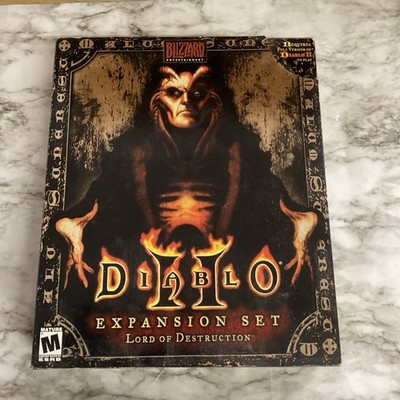 Diablo2 & Diablo2 Expansion set lord of destruction W/Manuals, Product Manuals