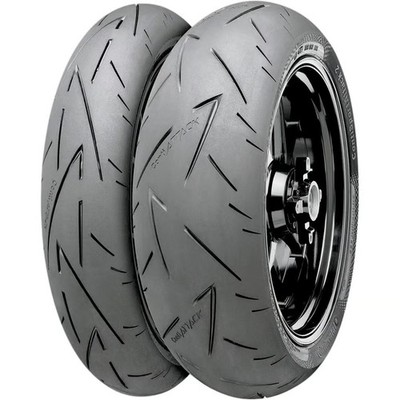 Continental Conti Sport Attack 2 Front Tire - 120/70ZR17 Motorcycle Street Bike