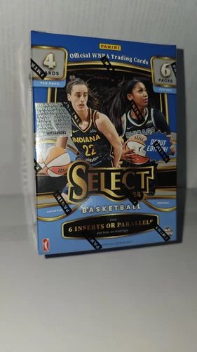 2024 Panini Select WNBA Basketball Blaster Box (6 Packs, 24 Cards Total)