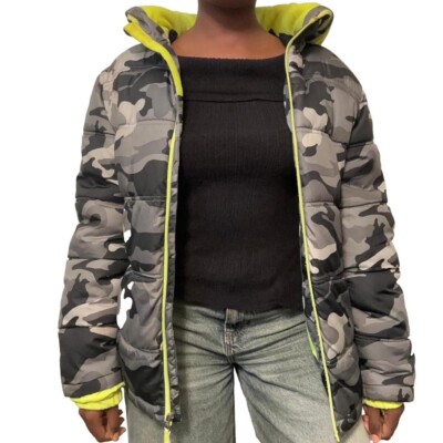 HOT Hooded Coat Faded Glory Coat Faded Glory Hooded Came