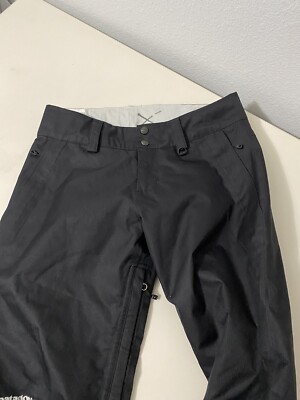 Black Patagonia H2No Ski Snow Pants Women's Size s | eBay