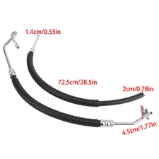 For 07-12 Silverado 1500 4Wheel Drive Power Steering Pressure & Return Hose Line