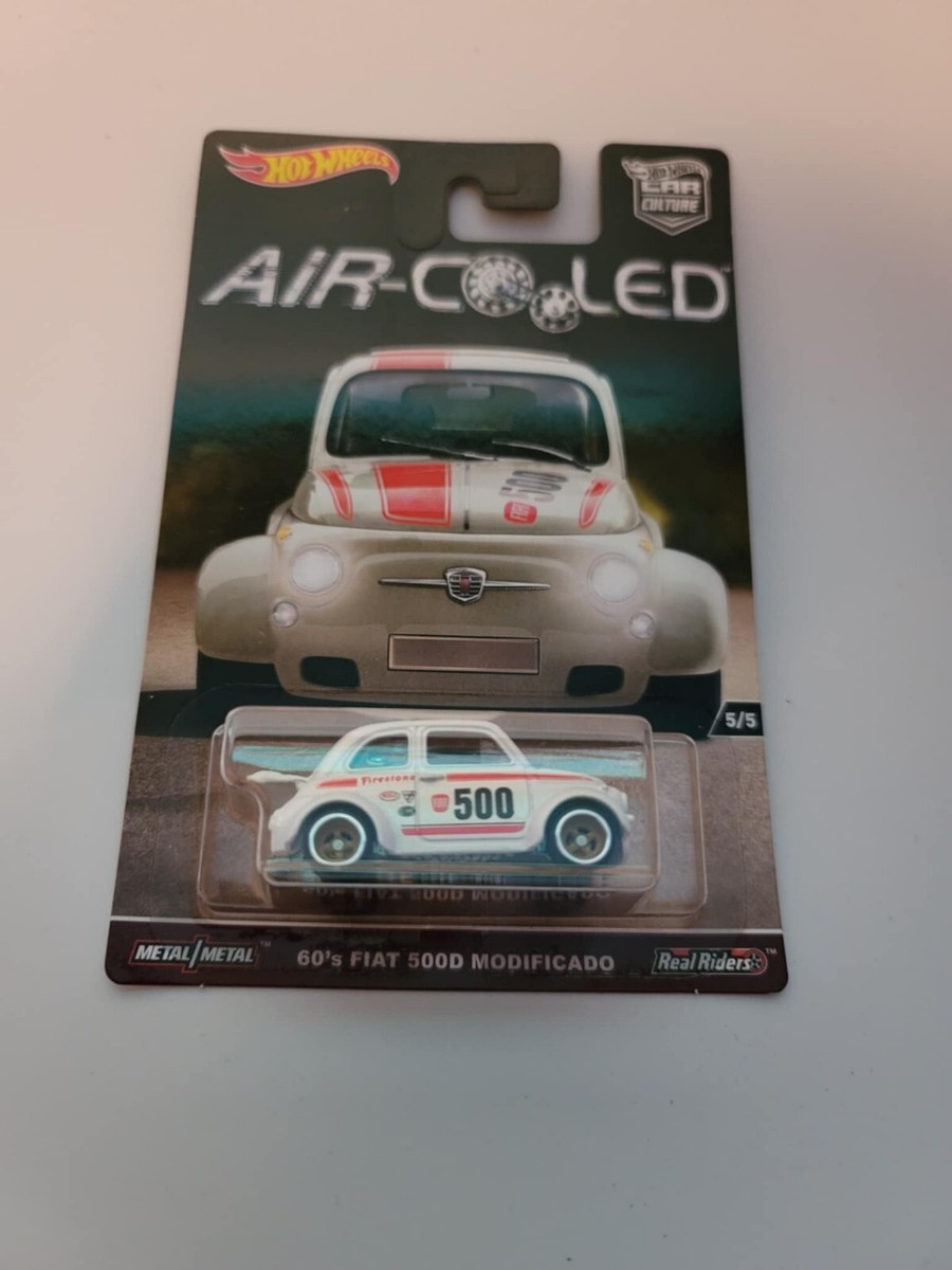 Hot Wheels Air-Cooled 60's Fiat 500D Modificado (2016) Real