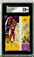 2019-20 Donruss Optic Magic Johnson Winner Stays Holo Prizm SGC 10