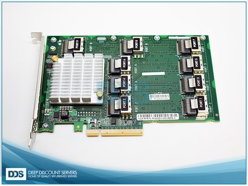 HP 761879-001 HPE PCIe3.0x8 12Gb/s SAS Expander for DL380G9/10 - Cables Included - Picture 2 of 3