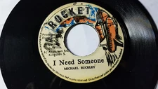MICHAEL BUCKLEY I NEED SOMEONE 45 7" Dancehall Reggae ORIGINAL 1980's
