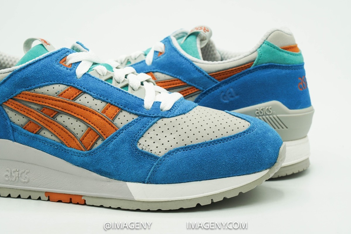 ASICS GEL-RESPECTOR USED SIZE 9 PATTA ANIME BEIGE ORANGE H60UK