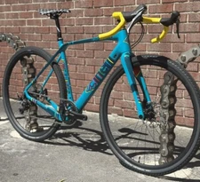 Cinelli King Zydeco Carbon Gravel, Size Medium, Jambalaya color Complete Bicycle