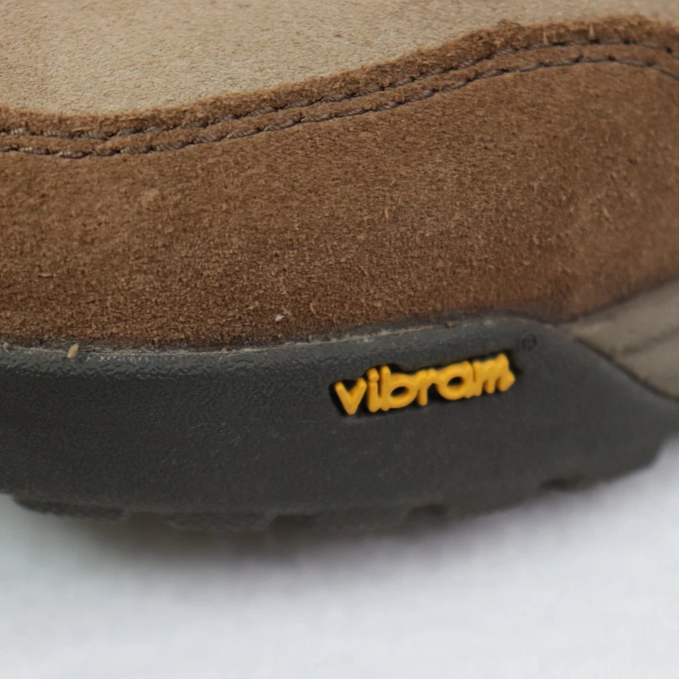 Botas de Senderismo Katmandú Vibram para Mujer Talla 39 Gamuza Beige Marrón Verde Tieton NGX Foto 4 de 4