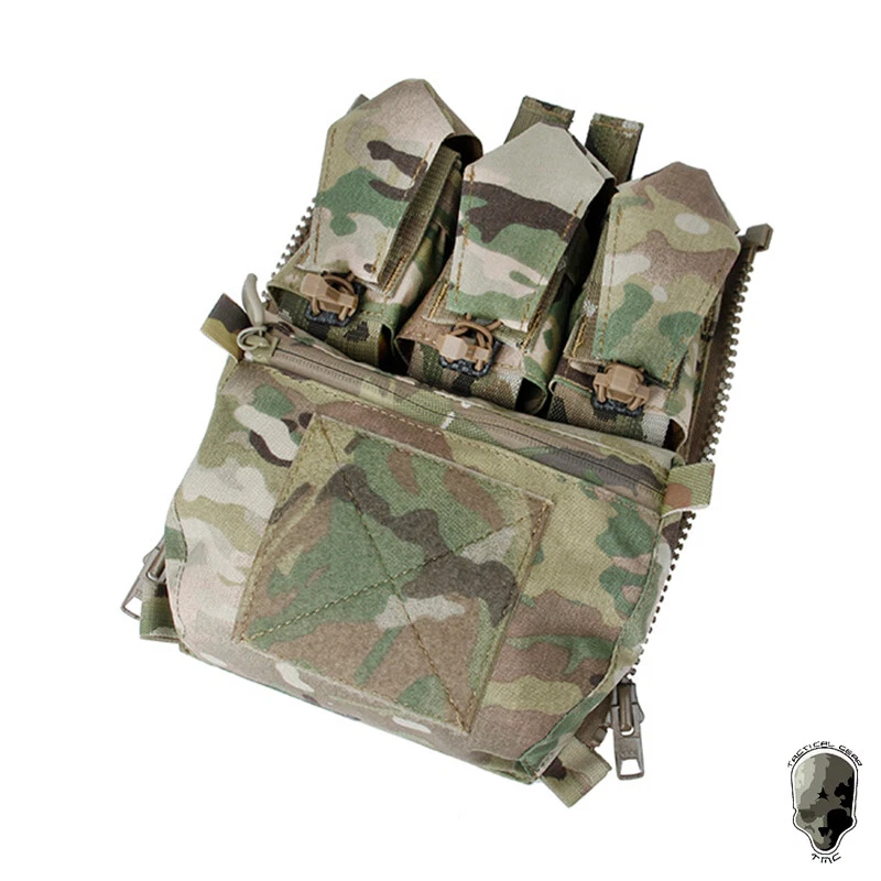 TMC Zip on Panel Pouch Assault Back Panel Pack pour FCV Plate