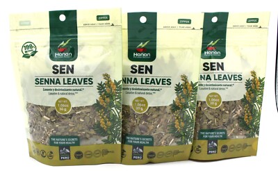 Hoja de Sen Hierba (Senna Leaves) 3 Bags (30 grs/Bag) (Hanan)