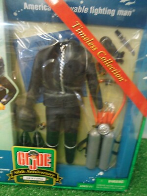 Hasbro 2003 Gi Joe 40th Anniversary Action Sailor Frogman Set #2
