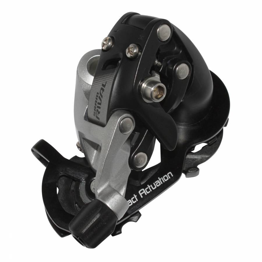 SRAM Rival 1 Dérailleur Arrière 11 Vitesses Cage Moyenne Noir/Argent