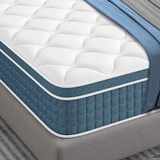 Memory Foam Matress Luxury Sprung Mattress 3ft Single 4ft6 Double 5ft King 6ft!!