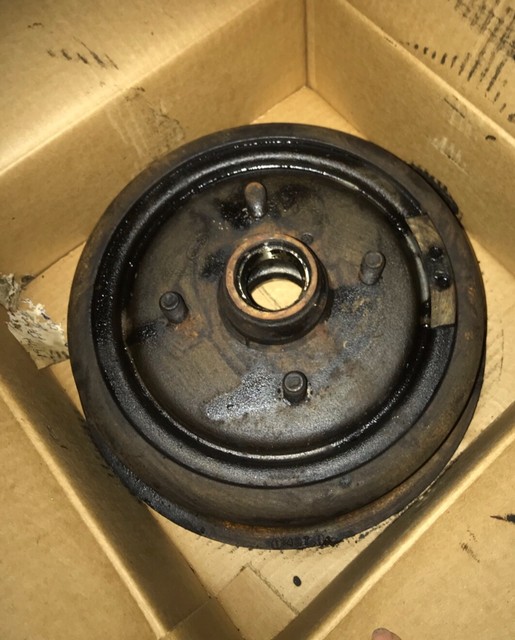 NOS OEM Ford 1965 1966 Mustang Front Brake Drum 4 Lug 6 Cylinder Falcon 1964 for sale online eBay