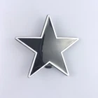Vintage Style Black Enamel Star Belt Buckle also Stock in the US