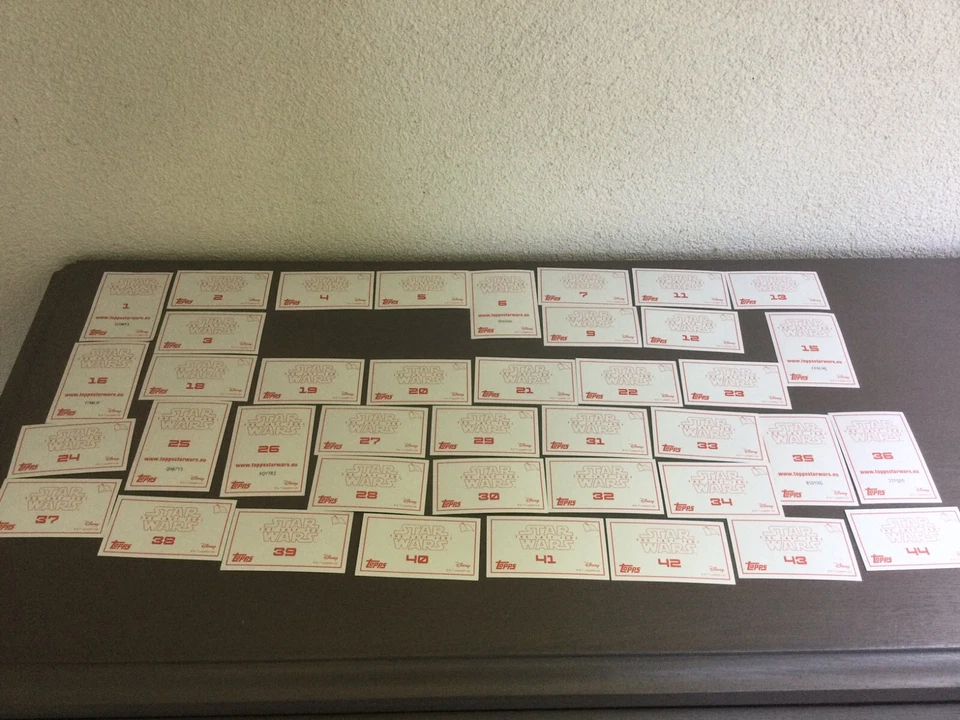 Album-Star Wars-The last Jedi-164/200 stickers non collés-Disney 2017-Neuf - Photo 4/4