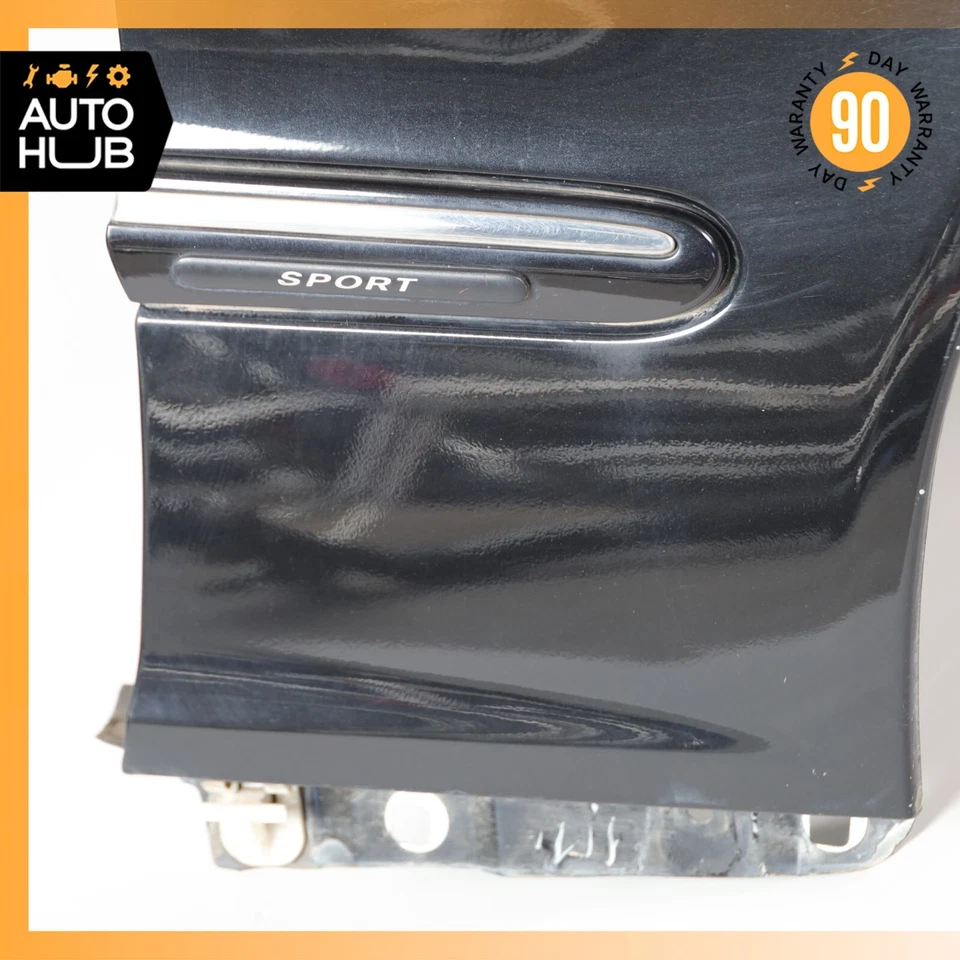 01-07 Mercedes W203 C230 C320 C32 AMG guardabarros lado derecho pasajero negro OEM Foto 2 de 4