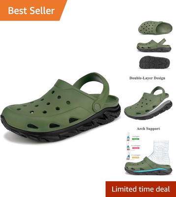 #ad Unisex Lightweight Garden Clogs – Comfortable No Slip Sandals for All Occasions $75.04