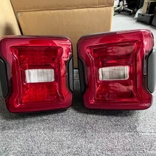 2PCS LED Tail Lights Rear Brake Turn Lamp For 2018-2024 Jeep Wrangler JL