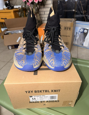Adidas Yeezy BSKTBL Knit Slate Azure HP5613 Size 11 Men s New w/ Box