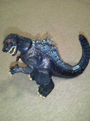 Vintage Godzilla Action Figure  Trendmasters 4 1/4'' * Crack In Tail * 1994
