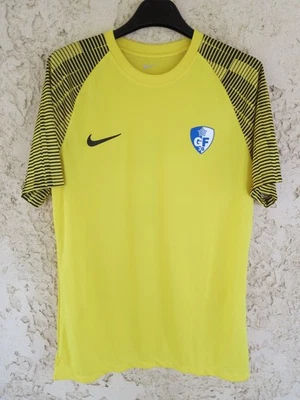 Maillot goal GF 38 GRENOBLE FOOT porté n°1 NIKE GK shirt jaune L - Photo 1/4