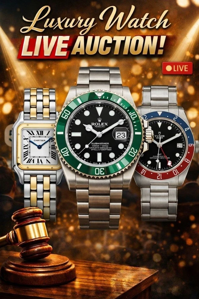 Payday Drops | Watchtrader Live | Rolex, Tudor, Cartier, Tag, Breitling & More | £1 Starts
