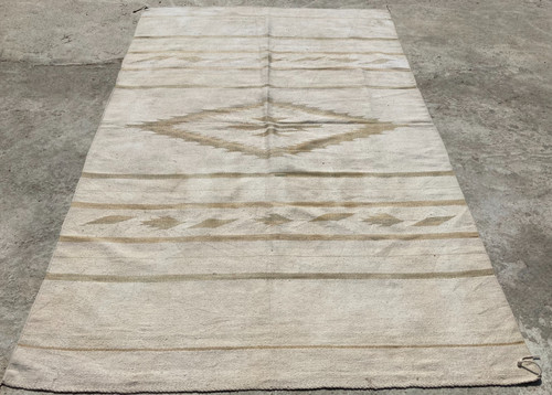 Vintage Handmade Traditional Beautiful Turkish Kilim Floor Rug Carpet 211x135 cm