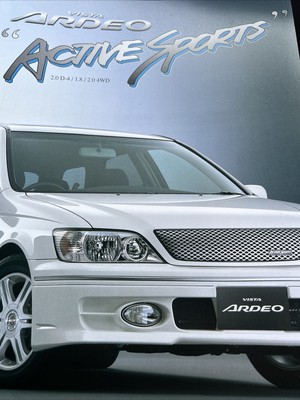 Toyota Vista Ardeo Styling Auto Verkaufsinfo Broschüre auf Japanisch