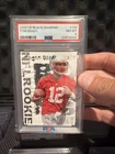 2000 UD BLACK DIAMOND #126 TOM BRADY ROOKIE RC PSA 8
