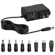 5V 1A DC Power Supply Adapter 5W AC/DC Charger AC 100V-240V to 5Volt 1Amp...
