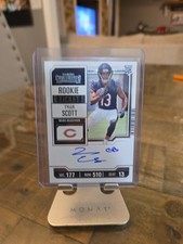 Panini 2023 Contenders Rookie Ticket Tyler Scott #138 Kickoff On-Card Auto Bears. rookie card picture