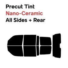 Precut Window Film Automotive Nano Ceramic Any % Tint for Jeep Liberty 2008-2012