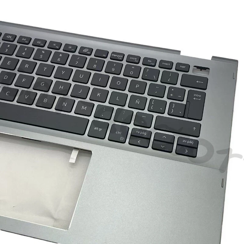 Nuevo teclado reposamanos LA con retroiluminación para Dell Inspiron 14 5406 2 en 1 P126G 0X46H3 Foto 2 de 4