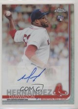 2019 Topps Chrome Update Target Auto Darwinzon Hernandez #CUA-DH Auto 0a3