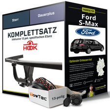 Für FORD S-Max Typ CJ , WA6 Anhängerkupplung starr +eSatz 13pol 15 - jetzt NEU