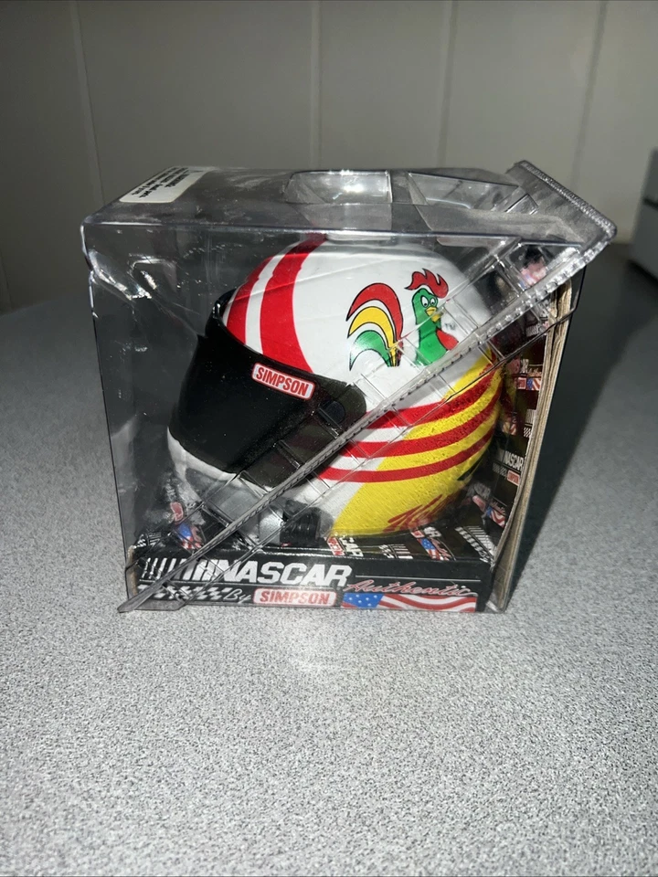Casco réplica oficial Simpson 1997 Nascar Terry Labonte escala .33 Corn Flakes Foto 2 de 4