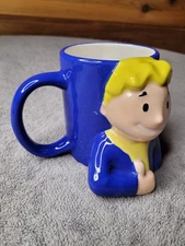 Fallout Vault Boy 3D Coffee Mug 2016 Bethesda Just Funky Video Game